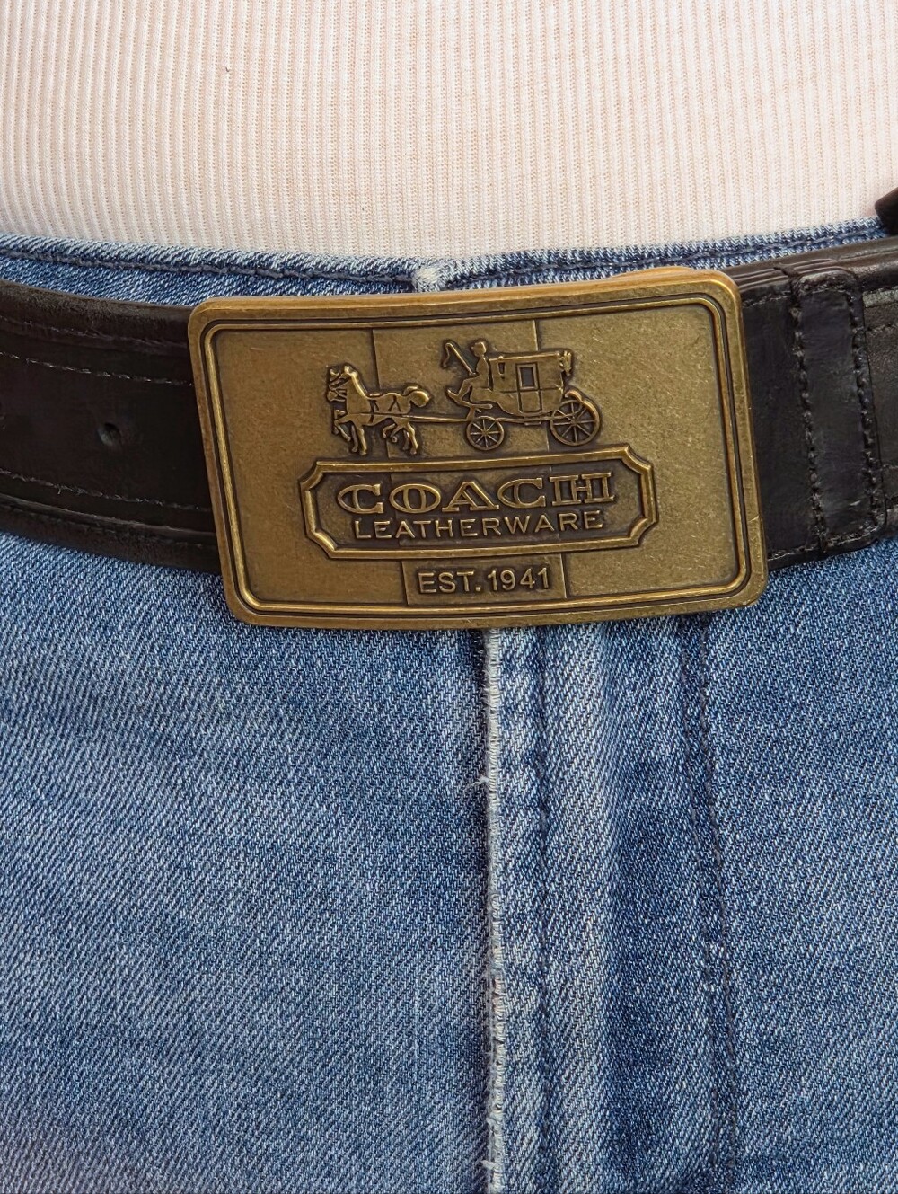Coach Horse and Carriage belt